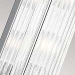  Бра для ванных комнат вертикальное с длинным прозрачным рифленым плафоном Feiss варинант исполнения - 3 | Loft Concept в Сочи