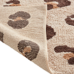 Ковер из хлопка с леопардовым принтом Soft Hugs варинант исполнения - 3 | Loft Concept в Сочи