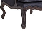 Кресло George Grand Armchair black velour варинант исполнения - 5 | Loft Concept в Сочи