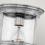 Потолочный светильник для ванных комнат с цилиндрическим стеклянным плафоном и одной лампой Hinkley варинант исполнения - 15 | Loft Concept в Сочи