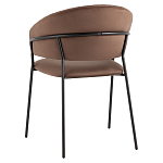 Стул в велюре коричневого цвета Horizon варинант исполнения - 5 | Loft Concept в Сочи