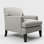 Мебельная ткань Шенилл серо-голубой цвет 142 см T4-47 варинант исполнения - 11 | Loft Concept в Сочи