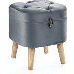 Пуф Leather with a snap варинант исполнения - 1 | Loft Concept в Сочи