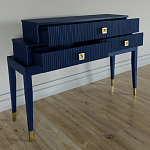 Премиальная Консоль с тремя ящиками Elsa Dreams Blue варинант исполнения - 2 | Loft Concept в Сочи