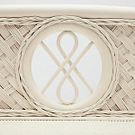 Комод из натурального ротанга Weavella белый варинант исполнения - 2 | Loft Concept в Сочи