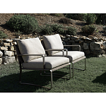 Дизайнерское уличное кресло на металлическом каркасе PHOENIX Armchair варинант исполнения - 13 | Loft Concept в Сочи