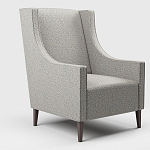 Мебельная ткань Шенилл серо-голубой цвет 142 см T4-47 варинант исполнения - 13 | Loft Concept в Сочи