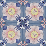 Плитка дизайнерская с узором Элемент варинант исполнения - 2 | Loft Concept в Сочи