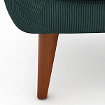 Двухместный диван с обивкой из велюра Belanger Sofa варинант исполнения - 5 | Loft Concept в Сочи