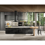 Кухонный гарнитур из натурального камня и дерева INTERSECTION Dada Engenereed Kitchen варинант исполнения - 7 | Loft Concept в Сочи