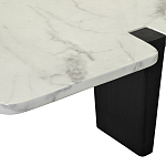 Стол журнальный низкий с фигурной столешницей Threshold варинант исполнения - 4 | Loft Concept в Сочи