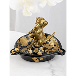 Пепельница фарфоровая Gold Dog варинант исполнения - 7 | Loft Concept в Сочи