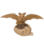 Статуэтка из дерева летучая мышь Animals of the World варинант исполнения - 4 | Loft Concept в Сочи