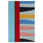 Плед хлопковый по мотивам нанайских орнаментов Ural and Siberian Patterns варинант исполнения - 1 | Loft Concept в Сочи