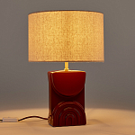 Настольная лампа из керамики и льна Brighter than the Stars варинант исполнения - 3 | Loft Concept в Сочи