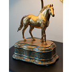 Настольная лампа из фарфора Лошадь Frodi варинант исполнения - 3 | Loft Concept в Сочи