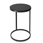 Кофейный столик круглый чёрный Compact Loft варинант исполнения - 2 | Loft Concept в Сочи