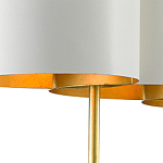 Люстра прямоугольная с белыми цилиндрическими абажурами White Ribbon варинант исполнения - 4 | Loft Concept в Сочи