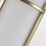 Бра с геометрическим каркасом и матовым белым цилиндрическим плафоном Feiss варинант исполнения - 4 | Loft Concept в Сочи