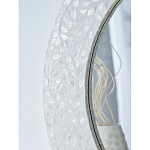 Зеркало круглое инкрустированное раковинами устриц Bone Inlay Dome Mirror White варинант исполнения - 4 | Loft Concept в Сочи