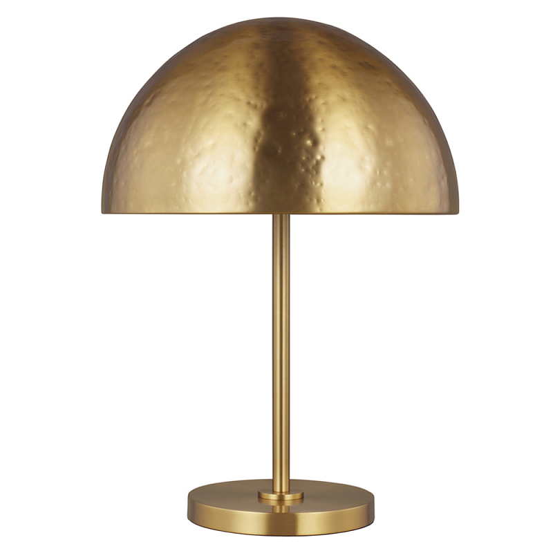 Настольная лампа с полусферическим абажуром золотого цвета Generation Lighting Золотой в Сочи | Loft Concept 
