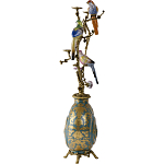 Бронзовый подсвечник Птичий рай Flora варинант исполнения - 3 | Loft Concept в Сочи