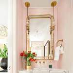 Зеркало в золотой раме Arched Mirror варинант исполнения - 1 | Loft Concept в Сочи