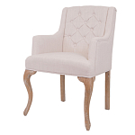 Кресло Mason Classical Armchair beige flax варинант исполнения - 3 | Loft Concept в Сочи