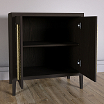 Современный Буфет Primo с 2 дверцами Темный орех варинант исполнения - 3 | Loft Concept в Сочи