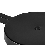 Настольная лампа с черным каркасом и белым тканевым абажуром в форме конуса Stylish Solution варинант исполнения - 2 | Loft Concept в Сочи