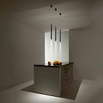 Подвсеной светильник светодиодный металлический цилиндрической формы Высота 30см Trumpet tube варинант исполнения - 5 | Loft Concept в Сочи