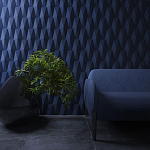 Гипсовая 3D Панель M-36 варинант исполнения - 1 | Loft Concept в Сочи