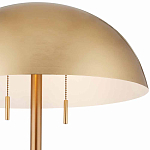 Торшер с куполообразным абажуром на каменном основании Riverside Floor Lamp варинант исполнения - 1 | Loft Concept в Сочи