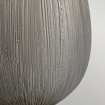 Настольная лампа с белым цилиндрическим абажуром и серебристым овальным основанием Quintiesse варинант исполнения - 4 | Loft Concept в Сочи