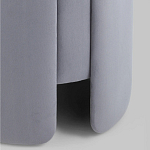 Пуф Alice Poof Grey Серый велюр варинант исполнения - 3 | Loft Concept в Сочи