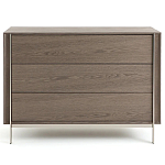 Комод из серого дуба Sawada Gray Oak Chest of Drawers варинант исполнения - 1 | Loft Concept в Сочи