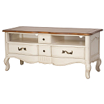 ТВ-тумба из массива дерева в стиле прованс Montmartre Provence TV Stand варинант исполнения - 1 | Loft Concept в Сочи