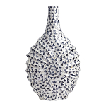 Ваза с инкрустацией Dark Blue Triangle варинант исполнения - 1 | Loft Concept в Сочи