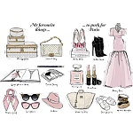 Megan Hess Paris: Through a Fashion Eye варинант исполнения - 3 | Loft Concept в Сочи