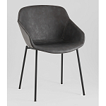 Стул Ashby экокожа серый варинант исполнения - 1 | Loft Concept в Сочи