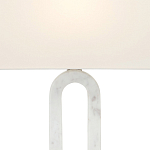 Настольная лампа на арочном корпусе с прямоугольным абажуром One Piece Support варинант исполнения - 1 | Loft Concept в Сочи