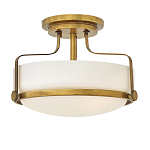 Потолочный светильник с круглым матовым белым плафоном Hinkley варинант исполнения - 5 | Loft Concept в Сочи