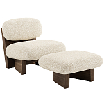 Кресло с оттоманкой Hawaii варинант исполнения - 1 | Loft Concept в Сочи