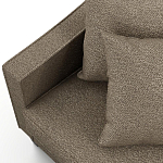 Мебельная ткань Шенилл коричневый цвет 138 см T4-21 варинант исполнения - 6 | Loft Concept в Сочи