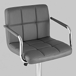 Барный стул с подлокотниками Honory Grey варинант исполнения - 7 | Loft Concept в Сочи