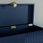 Большой дизайнерский Сундук Elsa Dreams Blue варинант исполнения - 3 | Loft Concept в Сочи