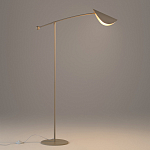 Торшер с поворотным плафоном Aracea Beige Floor Lamp варинант исполнения - 3 | Loft Concept в Сочи