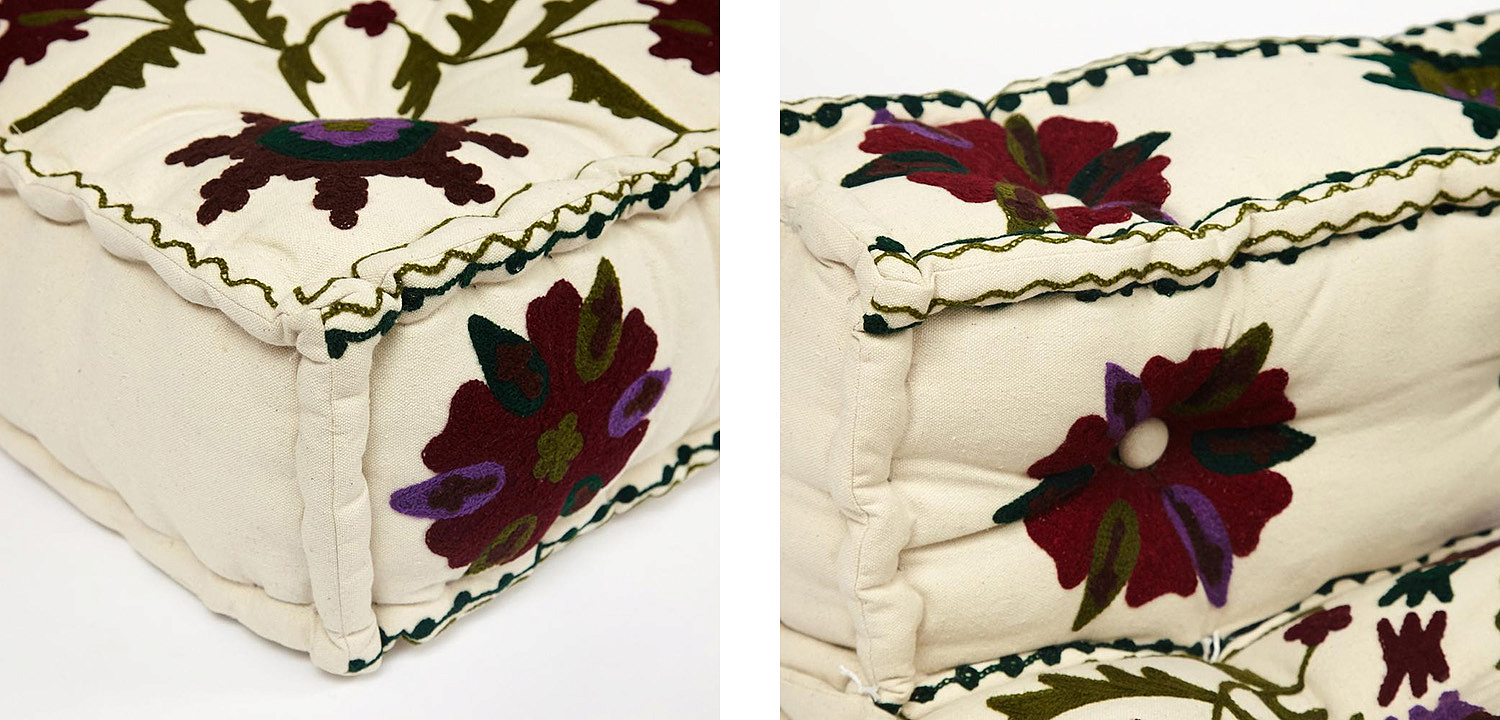 Модуль мягкий со спинкой Indian Meditation Pillow - Loft-Concept в Сочи