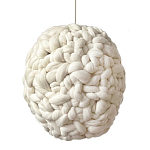 Светильник вязаный из шерсти Wool Oval варинант исполнения - 3 | Loft Concept в Сочи