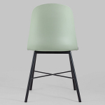 Стул из прочного пластика на металлическом основании Anora Green  варинант исполнения - 4 | Loft Concept в Сочи
